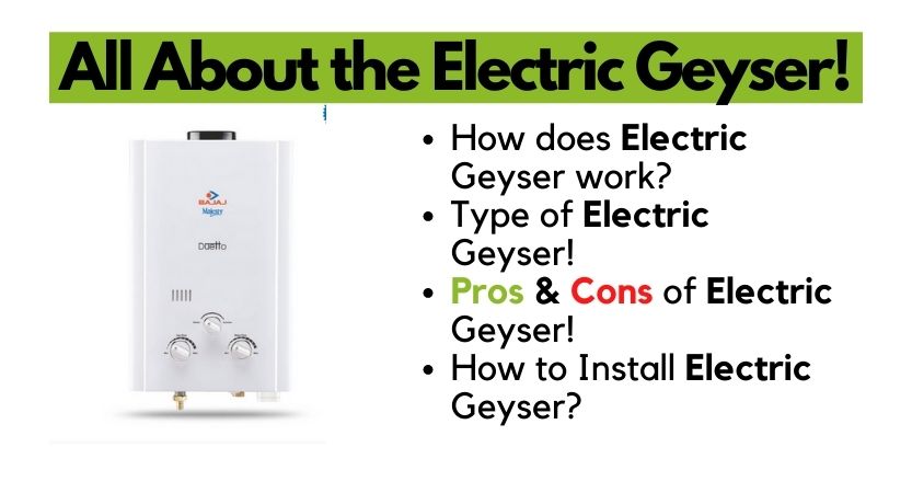 What is Electric Geyser