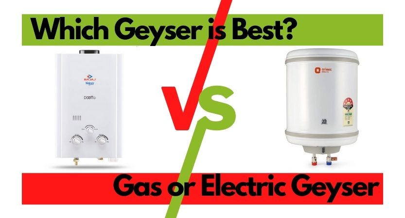 which geyser is best gas or electric